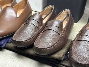 Four NEW pairs of Nappa Tori Australia leather men's shoes, size UK 11 - 4