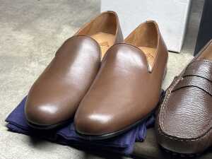 Four NEW pairs of Nappa Tori Australia leather men's shoes, size UK 11 - 5