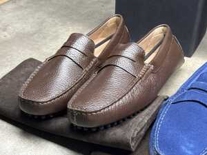 Four NEW pairs of Nappa Tori Australia leather men's shoes, size UK 10 - 5