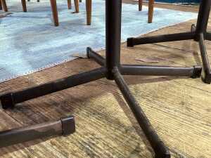 Three mid-century kitchen chairs - 4