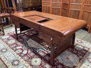 Chinese rosewood tea table