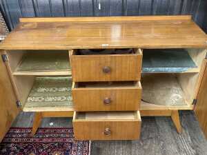 Mid-century myrtle sideboard, 1950s - 3