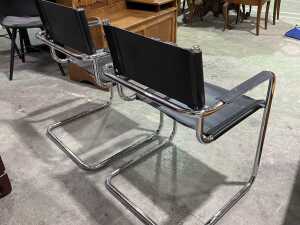 Pair of Marcel Braun B34 chairs - 2