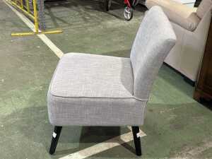 Modern upholstered accent chair - 2