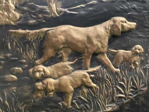 Brass firescreen