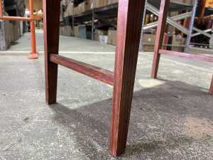 Period blackwood piano stool - 4