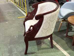 Empire-style tub chair - 2