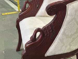 Empire-style tub chair - 3
