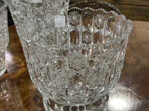 Three crystal vases - 2