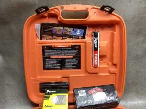 Paslode Impulse cordless nail gun and hard carry case - 3
