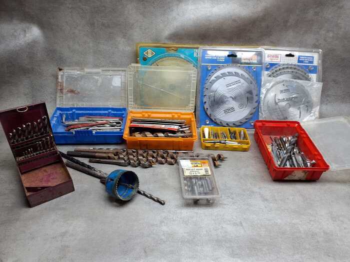 Saw blades and drill bits