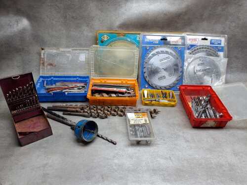 Saw blades and drill bits