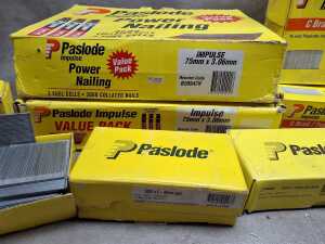 Paslode Impulse nails and fuel packs - 2