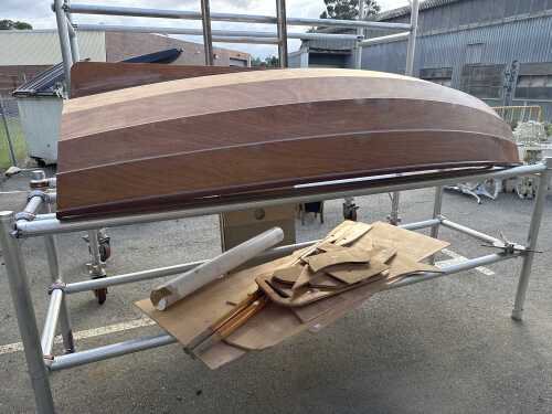 Timber Dinghy 90% complete