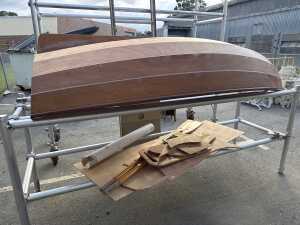 Timber Dinghy 90% complete