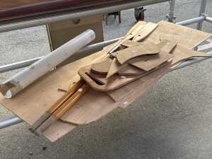 Timber Dinghy 90% complete - 4