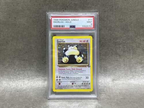 3 · Pokémon 1999 Jungle set Snorlax Holo collector card