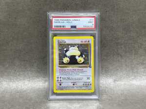Pok&eacute;mon 1999 Jungle set Snorlax Holo collector card