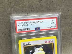 Pok&eacute;mon 1999 Jungle set Snorlax Holo collector card - 2