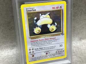 Pok&eacute;mon 1999 Jungle set Snorlax Holo collector card - 3