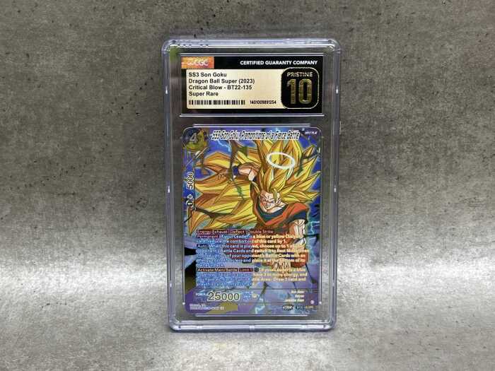 Dragon Ball Super SS3 Son Goku game card