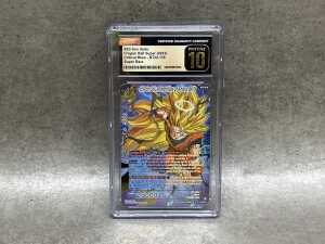 Dragon Ball Super SS3 Son Goku game card
