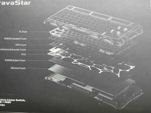 GravaStar Mercury K1 Lite mechanical keyboard - 4