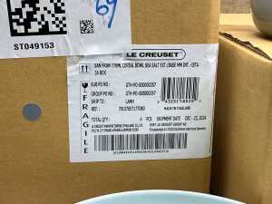 Group of Le Creuset dinnerware - 3
