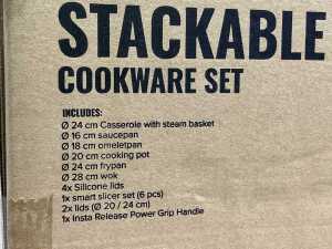 Kelton Stackable Cookware set - 2