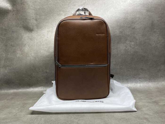 Samsonite Classic Leather Slim Backpack