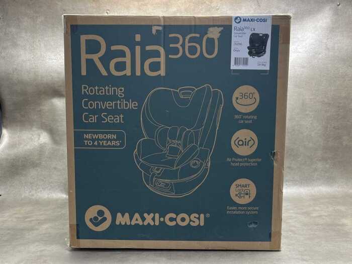 Maxi Cosi Raia 360 LX rotating convertible car seat