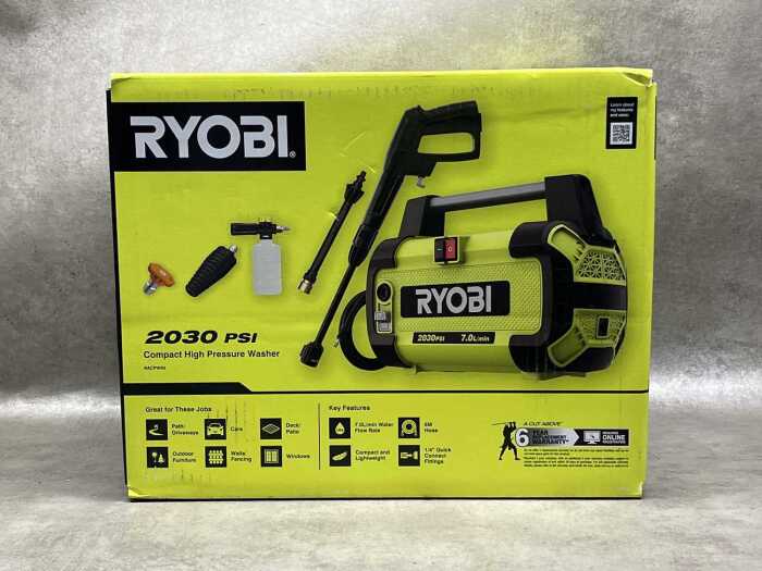 Ryobi compact high pressure washer
