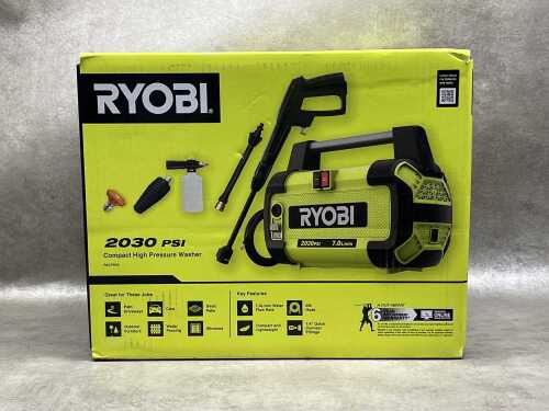 Ryobi compact high pressure washer