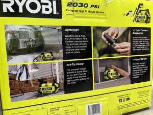 Ryobi compact high pressure washer - 3