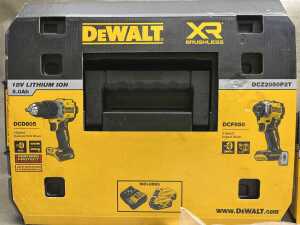 DeWalt hammer drill, impact driver & angle grinder - 2