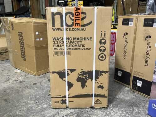 NCE washing machine 3.2kg capacity