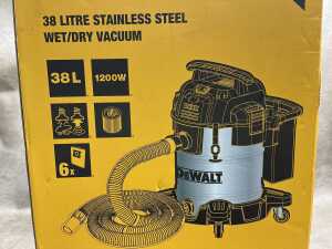 DeWalt 38L wet/dry vacuum - 2