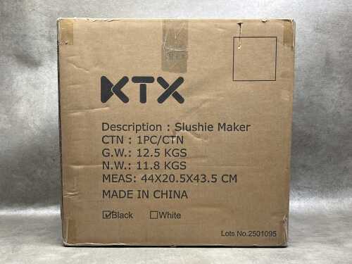KTX slushie maker