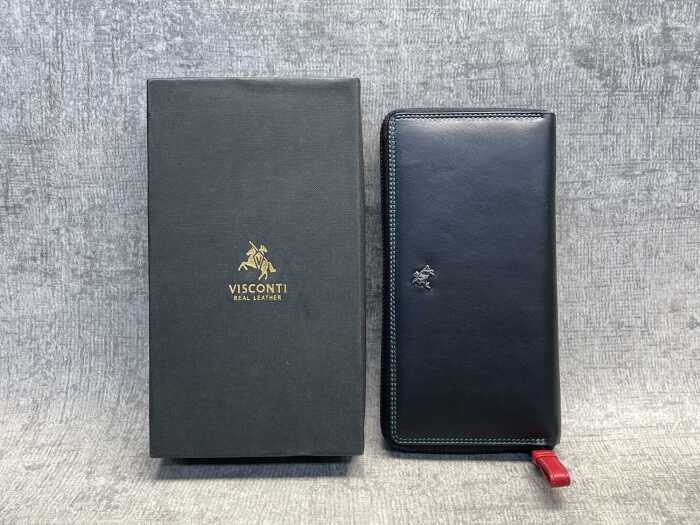 Visconti SP-33 zip round wallet
