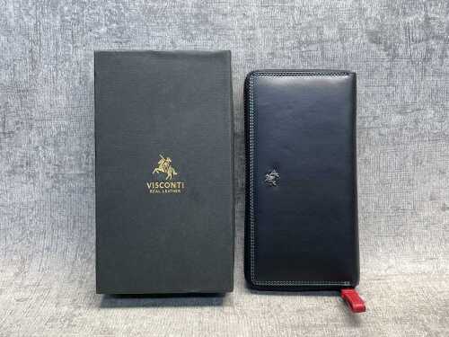 Visconti SP-33 zip round wallet