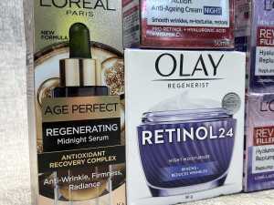 Group of Olay & L'Oreal products - 2