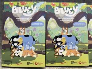 Four packs of Bluey collector coins - 2