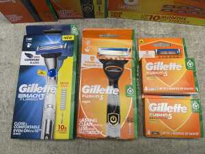 Group of Gillette products - 3
