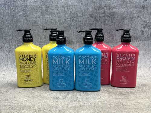 Group of Beamarry haircare products