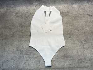 Camilla And Marc Kestral Plunge Neck Bodysuit size S