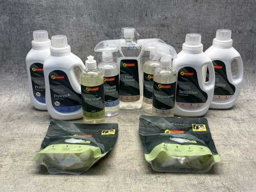 Group of Bosisto's cleaning products