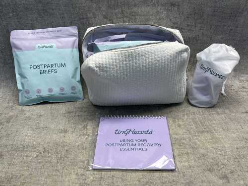 Tiny Hearts postpartum recovery kit