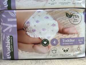 Four packs of Tooshies toddler nappy pants size 4 - 2