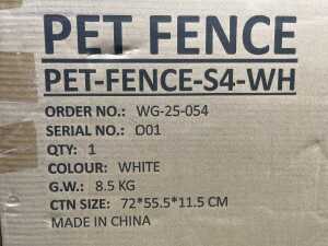 Alopet pet fence - 2