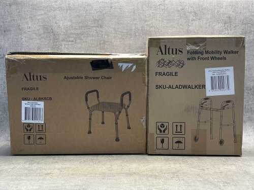 Altus mobility walker & shower chair
